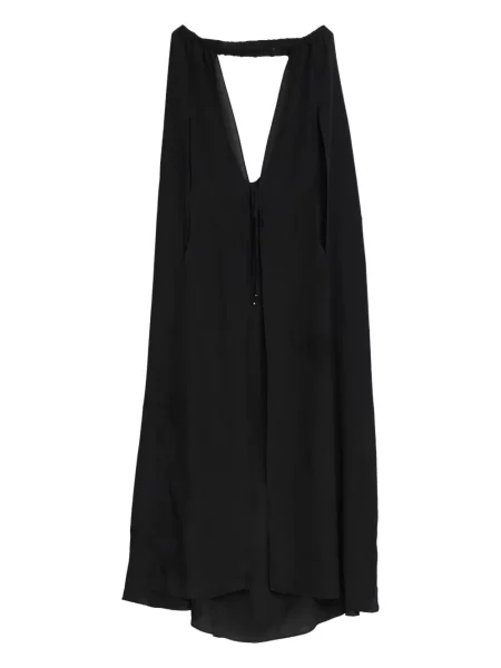 Rochie maxi Amir Slama de costum negru