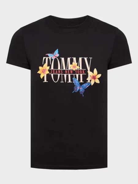 Футболка Tommy Jeans чорна