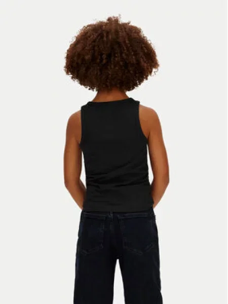 Dětské top Calvin Klein Jeans černý
