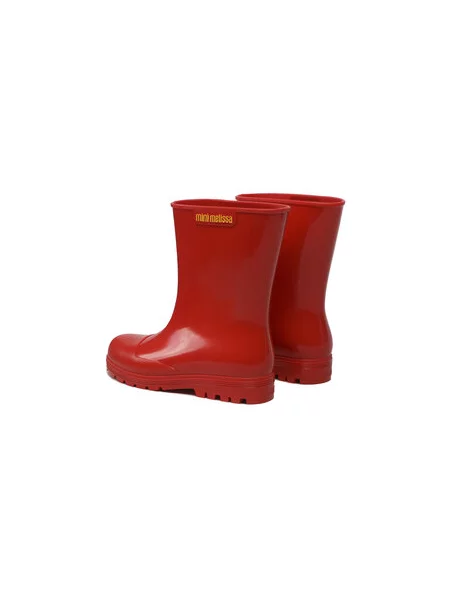 Melissa Gumene čizme Mini Melissa Welly Inf crvena