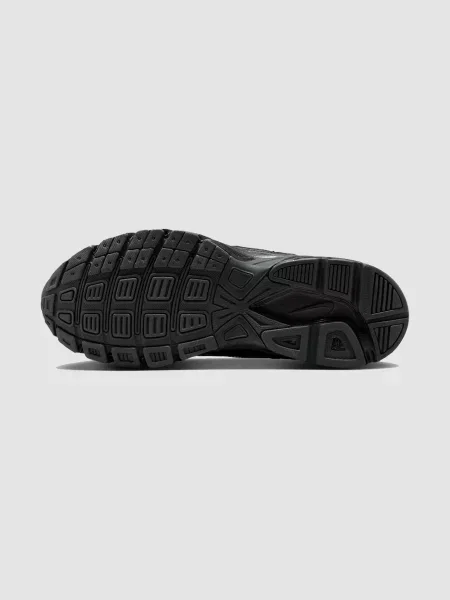 Кожаные повседневные кроссовки Nike черные