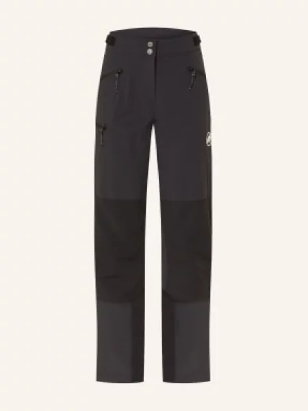 Mammut Spodnie Softshellowe Courmayeur So schwarz czarne