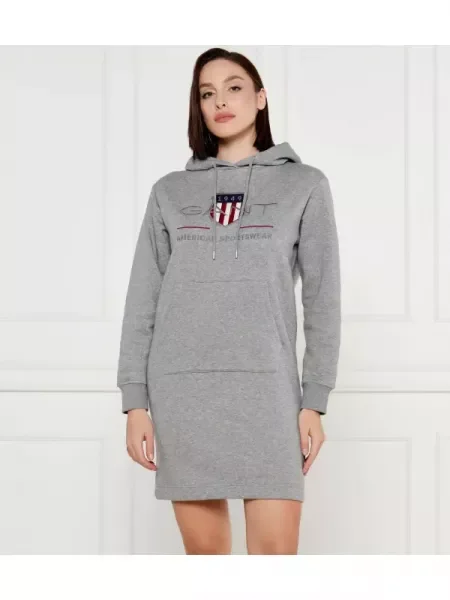 Gant Rochie ARCHIVE SHIELD gri