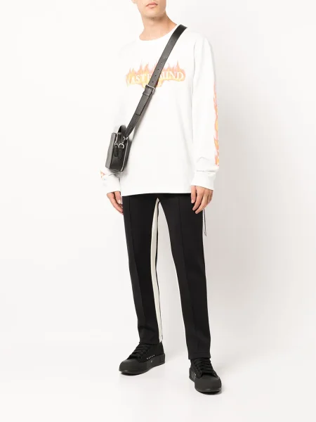 Tricou Mastermind Japan cu imagine lung alb