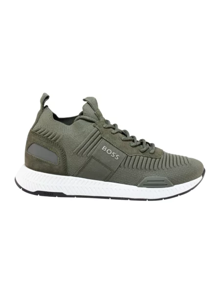 Sneakersy Boss zielone