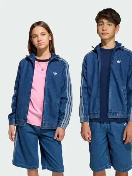Дитяча Джинсова куртка adidas Adicolor мультиколор