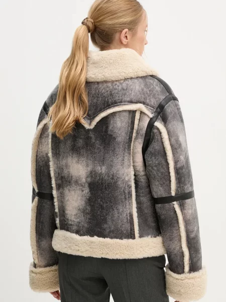 Stand Studio kurtka Lessie Jacket przejściowa oversize szary