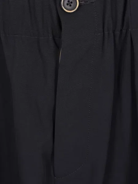 Decupat pantaloni Uma Wang negru