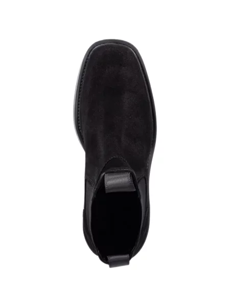 Botine chelsea Gant din piele de căprioară negru