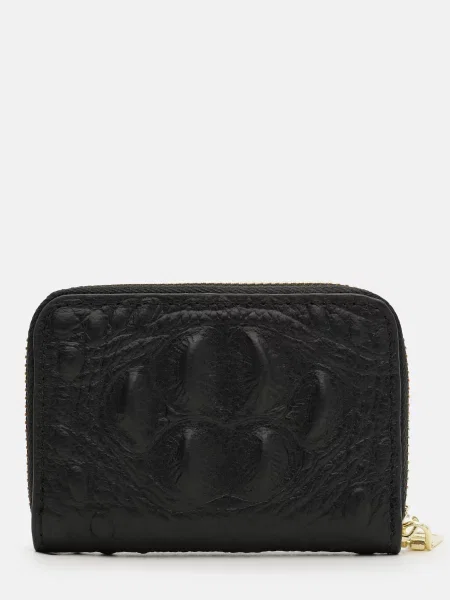 Кожаный кошелек Borsa Leather черный