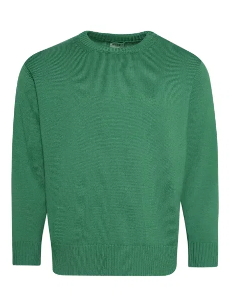 Pulover Bode din lână merinos verde