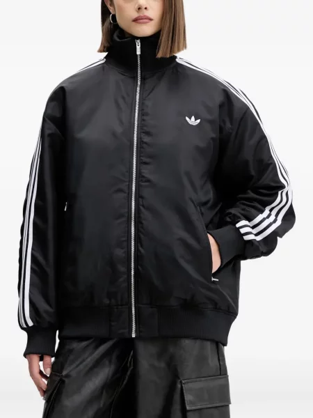 Pantaloni Adidas Campus cu șireturi cu dungi din dantelă roșu