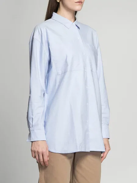 Сорочка Barbour блакитна