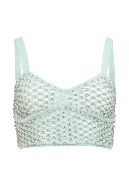 Top Fleur Du Mal verde