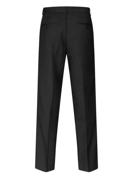 Pantaloni Samsøe Samsøe de lână negru