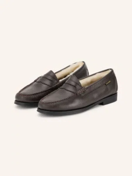 G.H.Bass Penny Mokasíny Easy Weejun tmavě hnědá