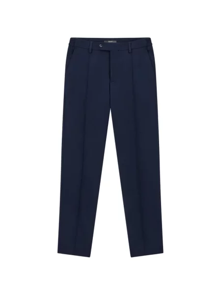 Pantaloni Boggi Milano de lână albastru