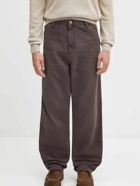 Traperice Carhartt WIP Single Knee Pant smeđa