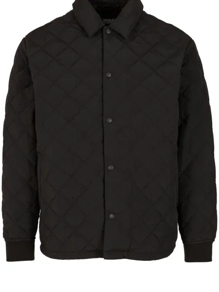 Urban Classics Geacă de primăvară-toamnă negru