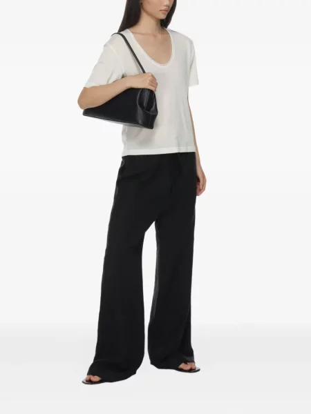 Tricou Toteme scurt alb