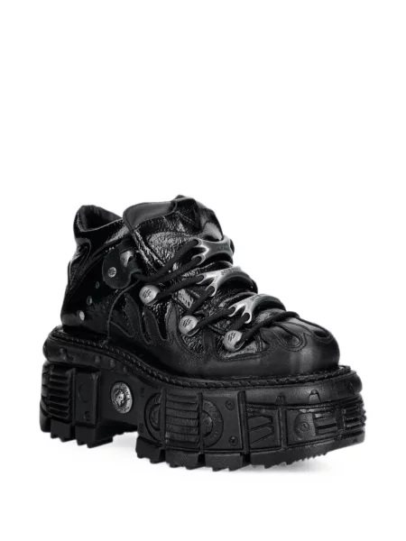 Sneakerși New Rock chunky negru
