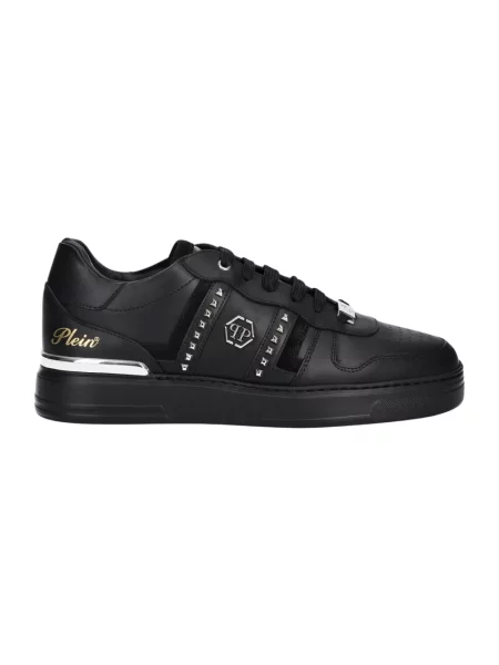 Sneakersy Philipp Plein skórzane czarne