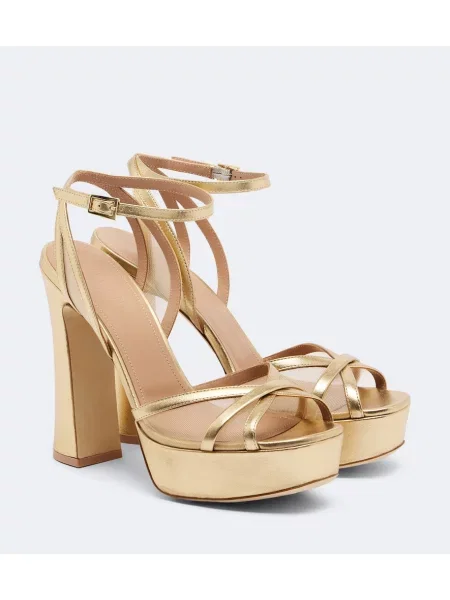 Sandale Malone Souliers din piele cu platformă