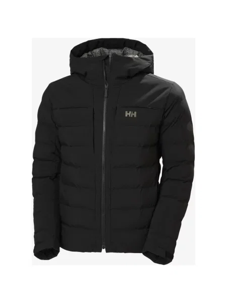 Kurtka z kapturem Helly Hansen Bossanova Puffy Ski Free grafitowy S czarny