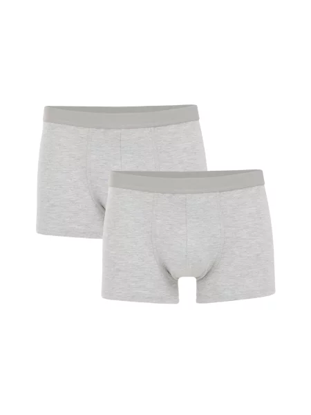 WE Fashion Boxerky světle šedá