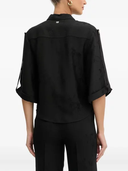 Bluză Marciano cu model floral negru