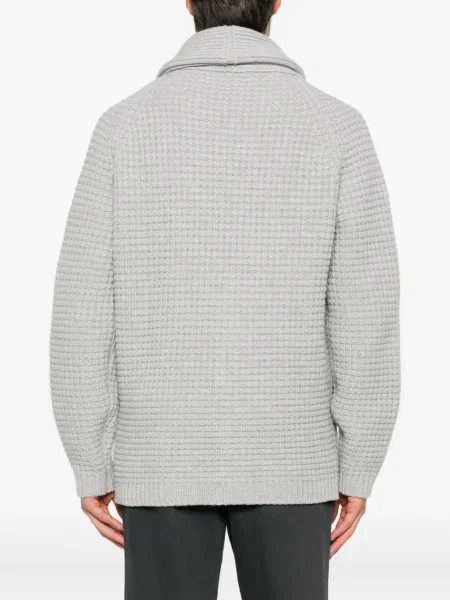 Cardigan Eleventy tricotate verde