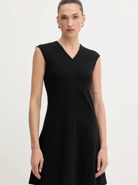 BOSS Orange rochie mini evazați negru