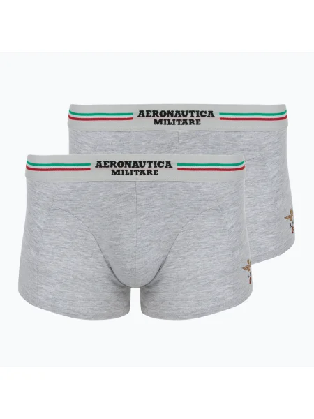 Боксери Aeronautica Militare Trunk 2 pairs grey сірі