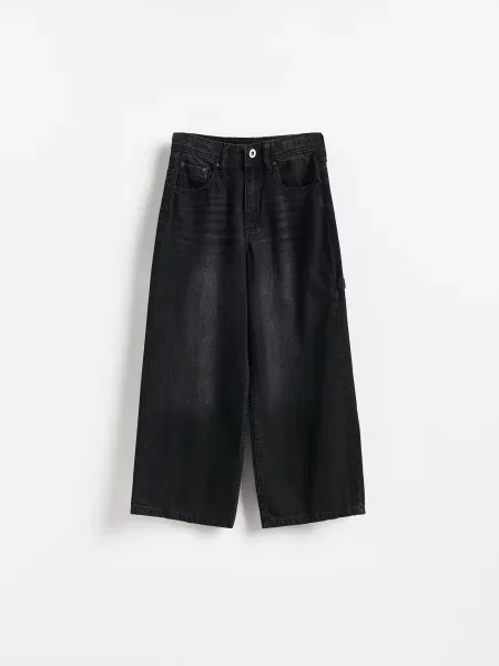 Reserved Blugi baggy negru