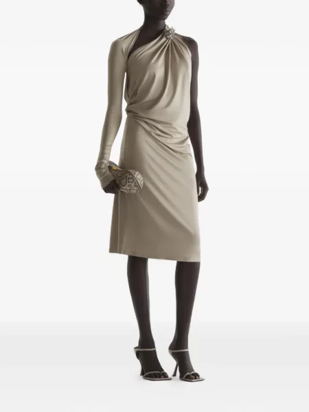 Rochie Mugler drapată de costum
