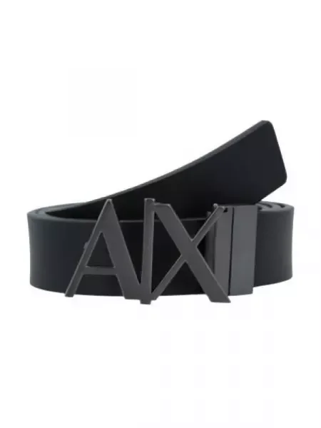Armani Exchange De piele cu două fețe negru