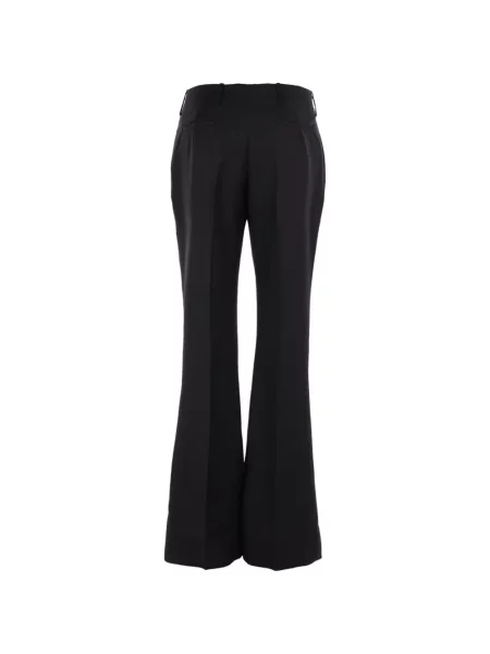Pantaloni Matières Fécales evazate negru