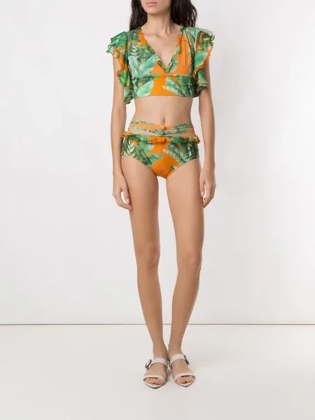 Bikinis Amir Slama apkarpytas žalia