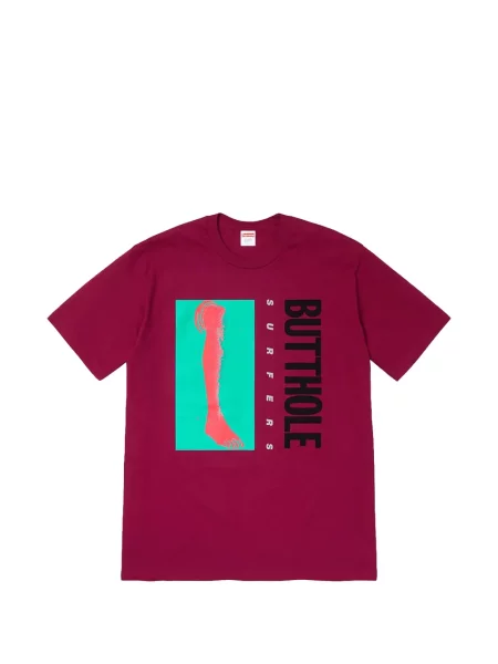 Tricou Supreme cu imagine roz