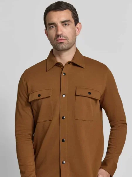 Koszula casualowa o kroju relaxed fit z mieszanki bawełny model JACKIE' Selected Homme