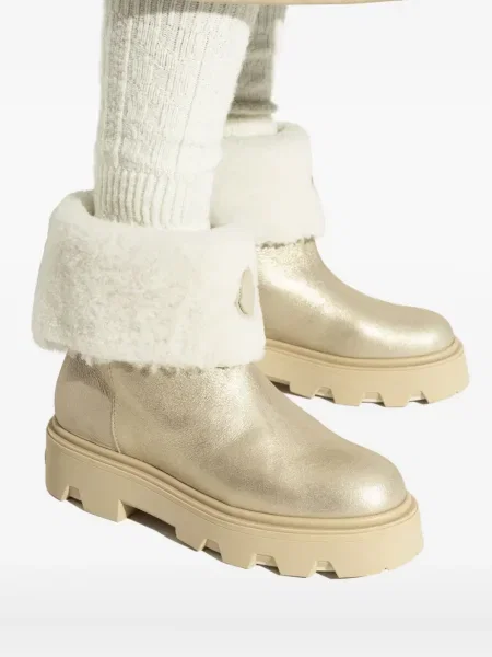 Botine Moncler auriu