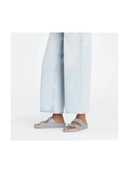 Félcipo Birkenstock strasszokkal szürke