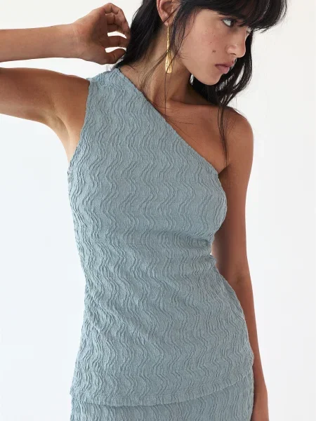 Top Pull&bear albastru