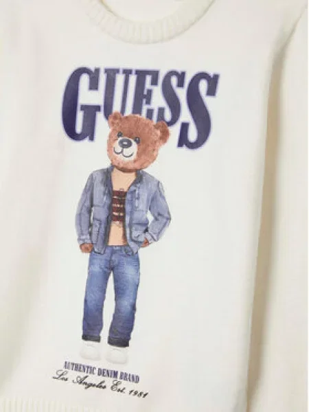 Guess Megztinis Écru