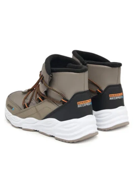 Skechers Snehule Turbo Tread TPBK sivá