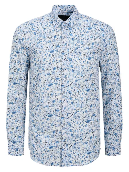 Рубашка Jack & Jones голубая