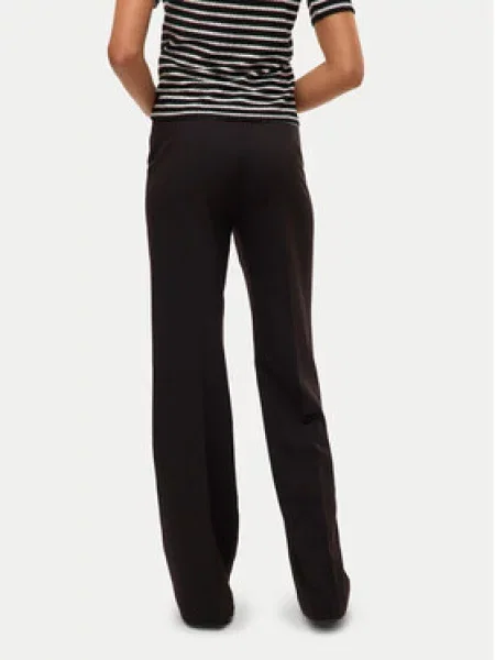 Vero Moda Medžiaginės kelnės Texas Straight Fit juoda