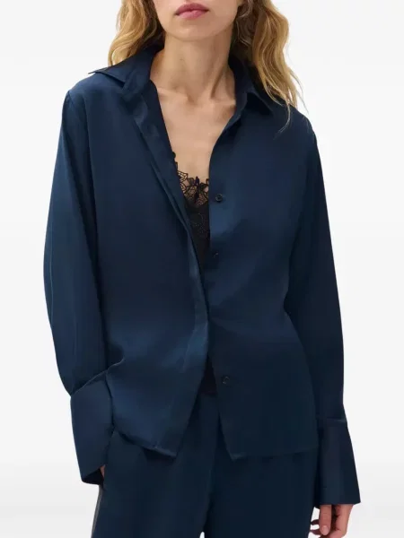 Cămașă Rag & Bone albastru