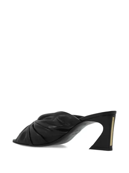 Sandale Fendi din piele negru