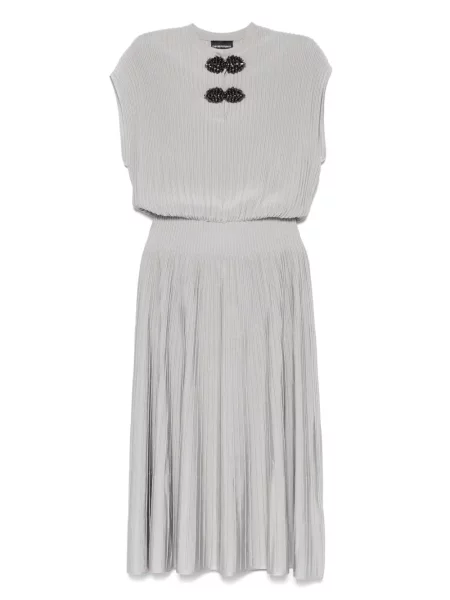 Rochie mini Emporio Armani gri
